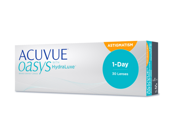 ACUVUE OASYS® 1-DAY for ASTIGMATISM (right)